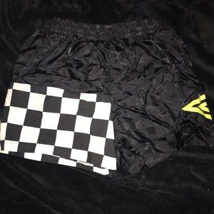 Checkered shorts